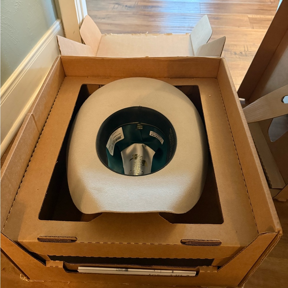 Stetson Cream Cowboy Hat - Picture 3 of 4